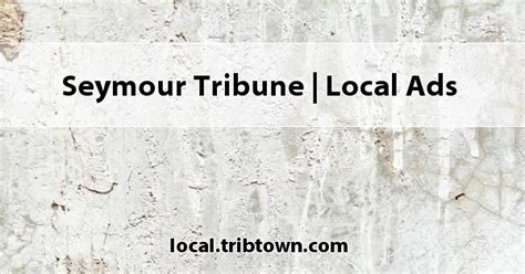 seymour tribune